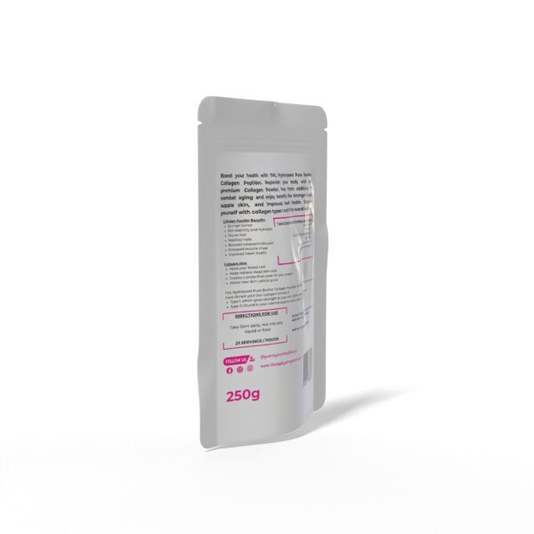Hydrolysed Pure Bovine Collagen Peptides Powder - Image 3